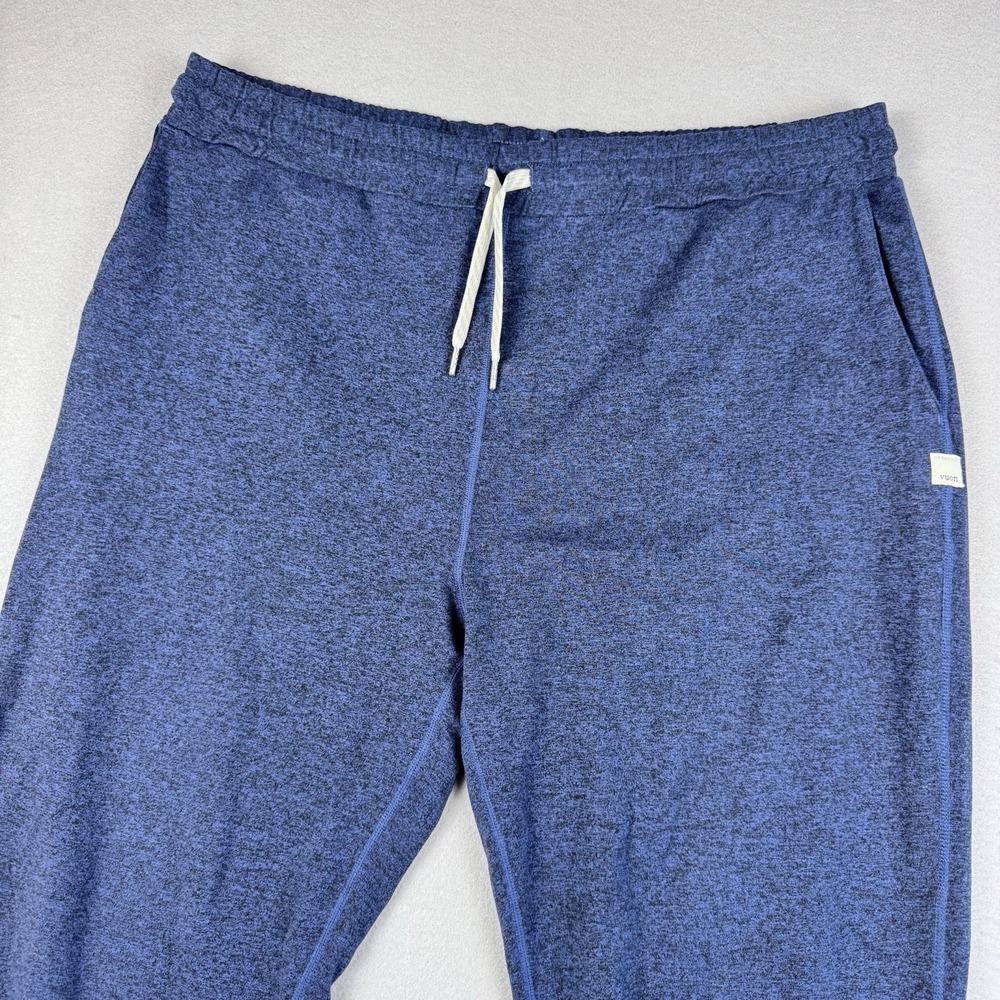 Vuori Performance Jogger Women XL Heather Blue VW303 Drawstring Dreamknit Soft